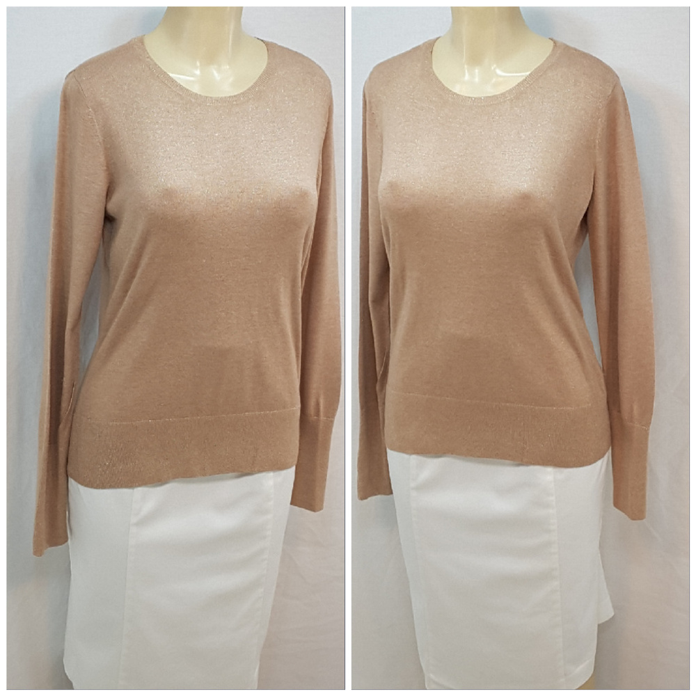 H&M, Goldtone Sweater, size Large - Picture 3 of 8